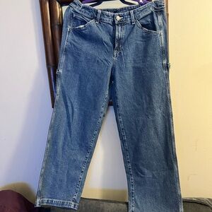 Women's Blue Flare & Wide Leg Jeans